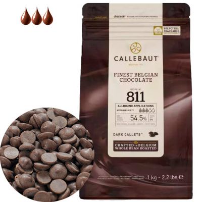 Шоколад Callebaut темный 54,5% №811 1кг