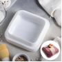 Форма для выпечки и муссовых десертов 16,5х5,5 см "Квадро", цвет белый 2582044