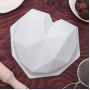 Форма для выпечки и муссовых десертов 21,5х20х6 см "Геометрия любви", цвет белый 2582047