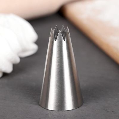 Насадка кондитерская "Открытая звезда" d 3 см, вых. 1 см  (№ 825) 2957177