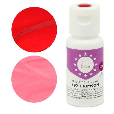 Краситель гелевый Cake Colors 192 Багряный (CRIMSON), 20г