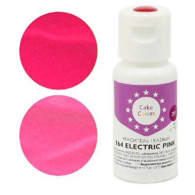 Краситель гелевый Cake Colors 164 Насыщенный розовый (ELECTRIC PINK), 20г