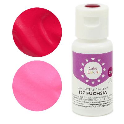 Краситель гелевый Cake Colors 127 Фуксия (FUCHSIA), 20г