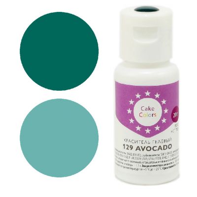 Краситель гелевый Cake Colors 129 Авокадо (AVOCADO), 20г