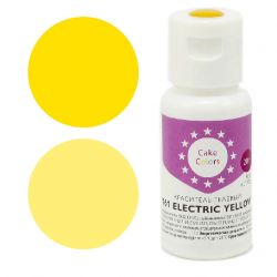 Краситель гелевый Cake Colors 161 Насыщенный жёлтый (ELECTRIC ORANGE), 20г