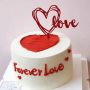 Топпер «Сердце Love» красный