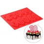 Форма для выпечки 10 ячеек "Буквы и цифры.Цифры" 26x21 см (7х4 см) цвет МИКС 811919