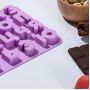 Форма для льда и шоколада "Алфавит русский" 25*12*1,5 см  33 ячейки