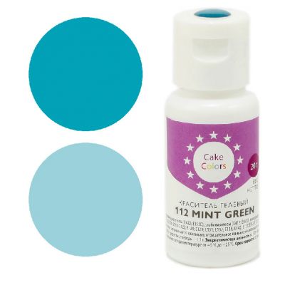 Краситель гелевый Cake Colors 112 Мятный (MINT GREEN), 20г