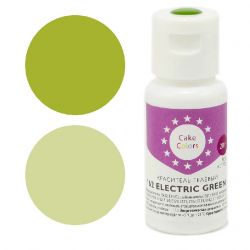 Краситель гелевый Cake Colors 162 Насыщенный зеленый (ELECTRIC GREEN), 20г