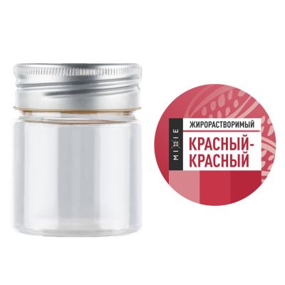 Баночка для хранения жирорастворимого красителя MIXIE "Красный- красный" 40 мл