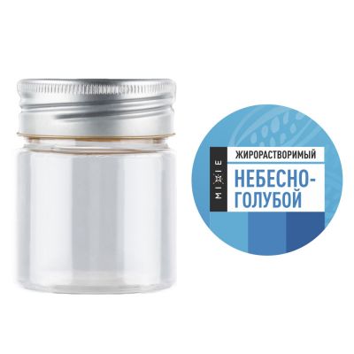 Баночка для хранения жирорастворимого красителя MIXIE "Небесно- голубой" 40 мл