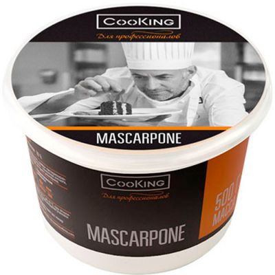 Сыр мягкий Маскарпоне 83% CooKing 500 гр