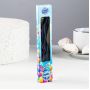 Свечи для торта витые "Серпантин" 6 шт, коктейльные, мокрый асфальт