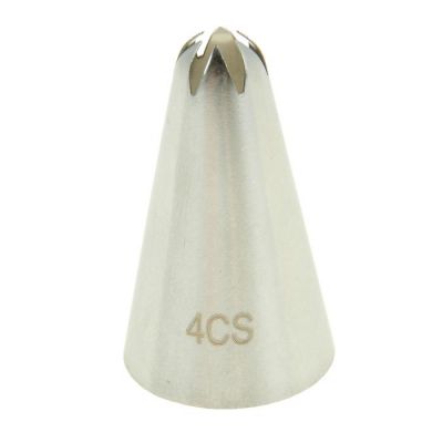 Насадка кондитерская "Закрытая звезда" d 3 см, вых. 1,2 см (№ 4CS) 1030241