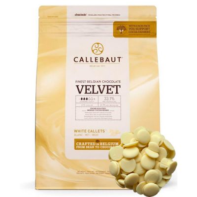 Шоколад Callebaut белый 33,1% VELVET  W3-554 100г