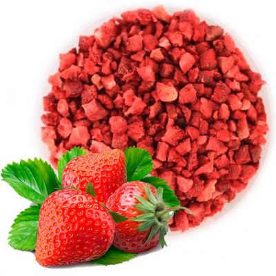 Клубника сублимированная, кусочки 1-5мм, 15г